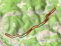 Chemin de Salernes von Cotignac