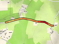 Les Rossays via Route du Charbon