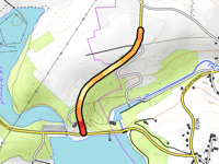 Les Spéches desde Barrage de Féronval