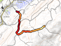Les Thévenins z Lac-des-Rouges-Truites