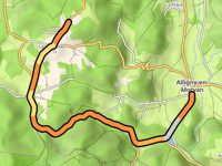 Les Valottes da Alligny-en-Morvan via Étang Neuf