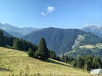 Plan du Mont von Les Cernix über Les Villes Dessus