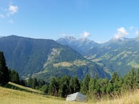 Plan du Mont von Les Cernix über Les Villes Dessus