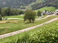 Plan du Mont von Les Cernix über Les Villes Dessus