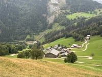 Plan du Mont von Les Cernix über Les Villes Dessus