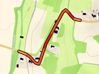 Lescurry über Route du Moulin