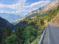 Leukerbad depuis Susten
