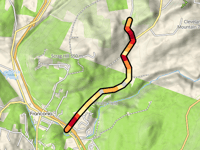 Lewis Hill da Franconia via Whitcomb Hill Road