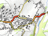 Lierneux via Rue Neuve