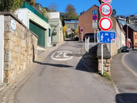 Limpertsberg über Rue de Dormans