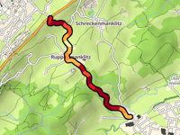 Lindenberg von Weiler im Allgäu über Ruppenmanklitz