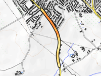 Linselles przez Rue du Maréchal Joffre