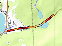 Litjevatnet from Hemmingsjord