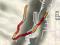 Little Valley Mountain über Lime Rock Road