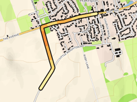 Little Weighton Road from Walkington via Town End Road