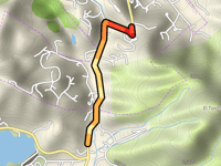 Llagas Road from Chesbro Reservoir
