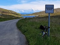 Loch Bearastadh Mor depuis Loch Fincastle