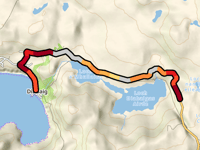Loch Diabaigas Airde von Diabaig