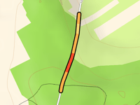 Lochener Strasse vanuit Munderfing