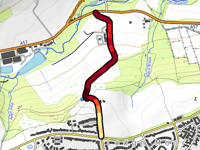 Lodge Lane from Rivelin Valley