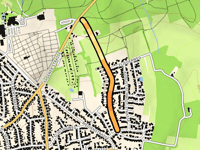 Lohäuser Strasse von Kastanienweg