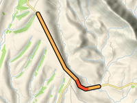 Lone Mountain Pass von Montezuma Pass