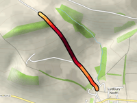 Long Nursery Hill von Lydbury North