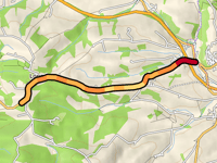 Longdown Road via Pocombe Hill