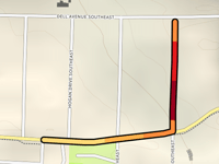 Louis Drive von Lily Flagg Road