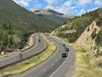 Loveland Pass von Georgetown