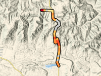 Low Gap Road da Lake Ludwig