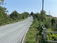 Lower Burnham Road from South Woodham Ferrers