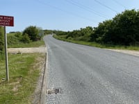 Lower Burnham Road from South Woodham Ferrers