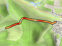 Lübkeweg vanuit Altenkleusheim