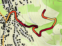 Luciberg da Zwingenberg via Im Weidental
