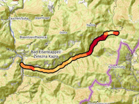 Luschasattel da Bad Eisenkappel