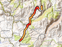 Lykóchia Pass von Néa Ekklisoúla