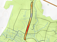 Lyngballegård skov via Fuglsangvej