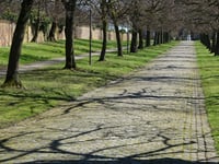 Maastrichterallee from Kasteel Alden Biesen