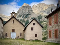 Madone de Fenestre depuis Saint Martin de Vésubie