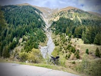 Madone de Fenestre depuis Saint Martin de Vésubie