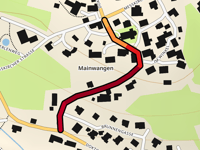 Mainwangen via Doktor-Karl-Ott-Strasse