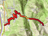Malbun vanuit Triesen via Stegtunnel