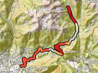 Malga Sorgazza über Strigno