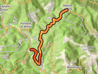 Malons-et-Elze via Route de Génolhac