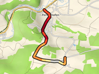 Mantlarn von Pertolzhofen über Am Kalvarienberg