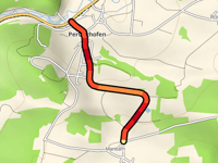 Mantlarn von Pertolzhofen über Mantlarner Strasse