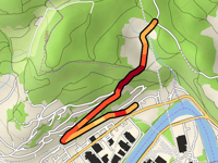 Marenstrasse über Akazienweg
