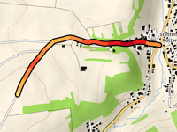Mariazeller Strasse from Stetten ob Rottweil
