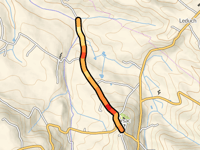 Marsac via Route de Miradoux